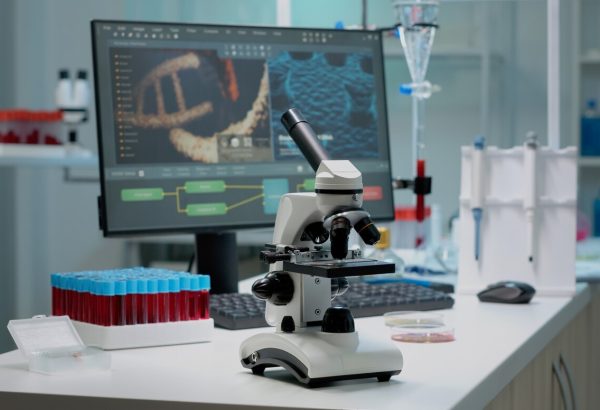 scientific-microscope-laboratory-desk-with-researching-instruments_482257-13971